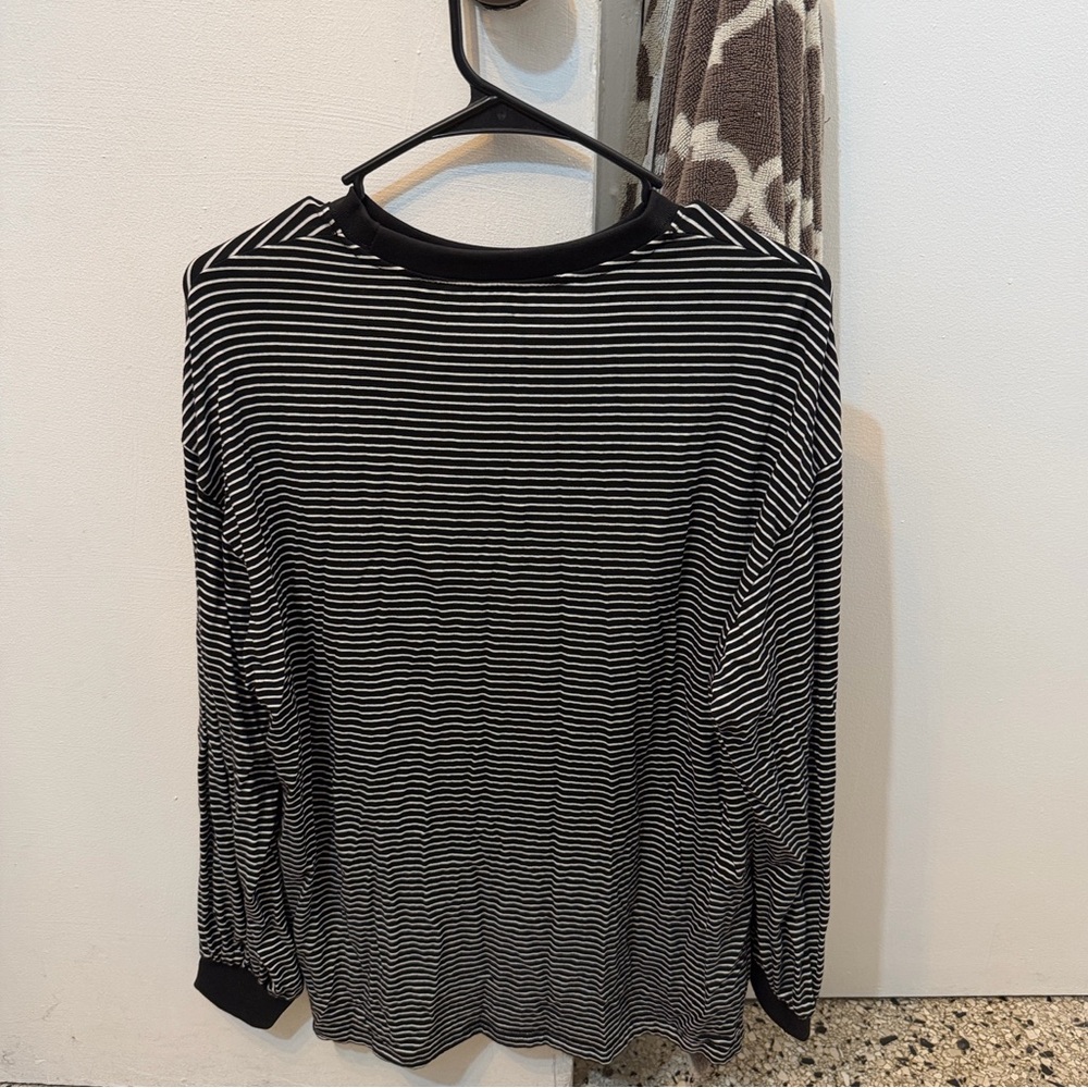 Classic Striped Long Sleeve Top